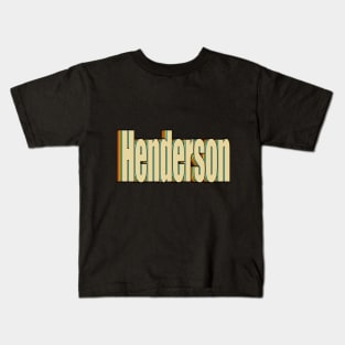 HENDERSON Kids T-Shirt